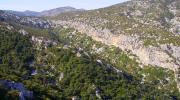 Il supramonte di Baunei, si estende sino al mare